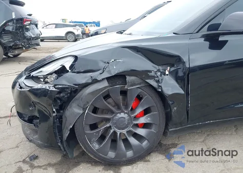 2023 Tesla Model 3 Performance Dual Motor All-Wheel Drive из США, поврежденный, VIN 5YJ3E1ECXPF683778